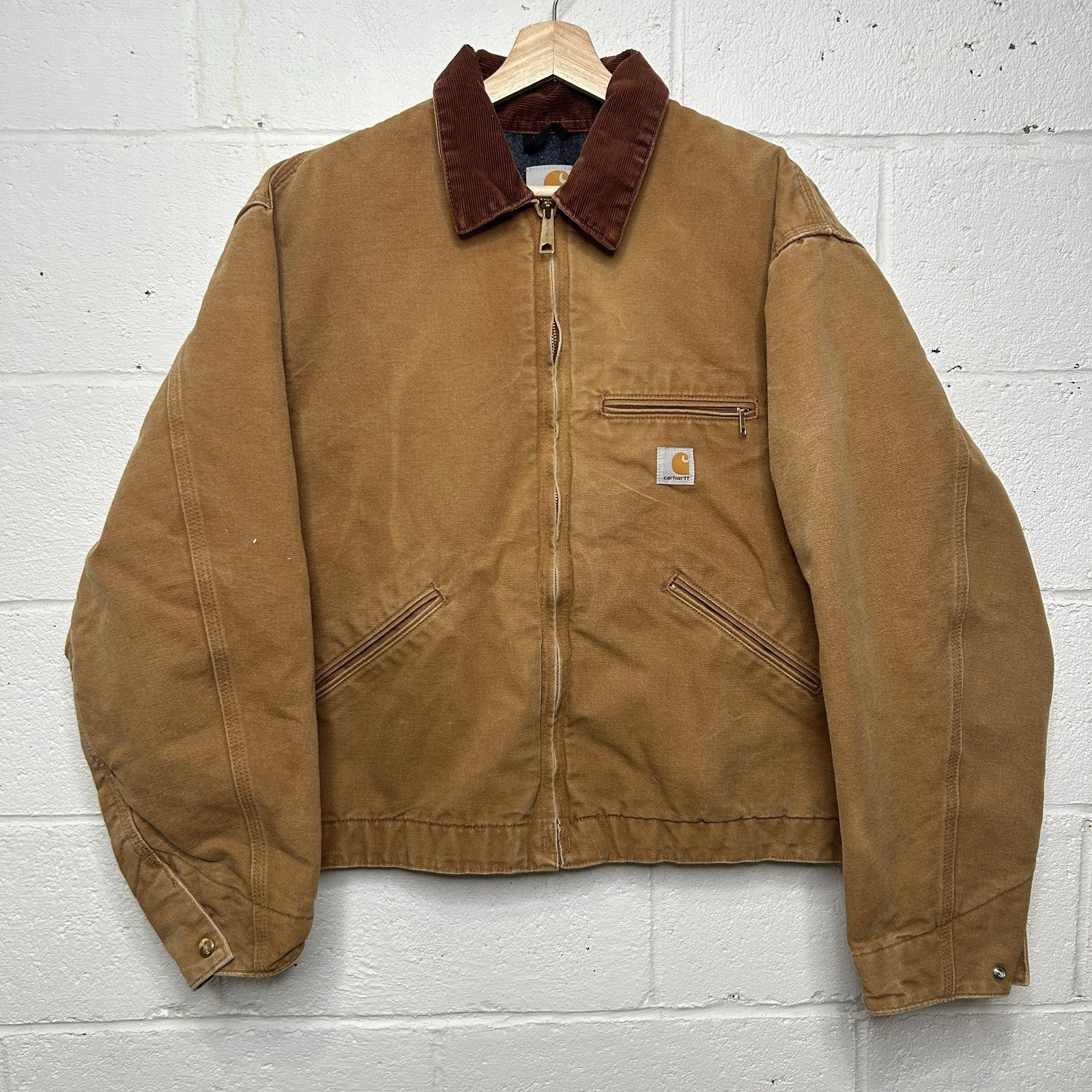 Carhartt Blanket-Lined Detroit Jacket “Brown” J001 Brn